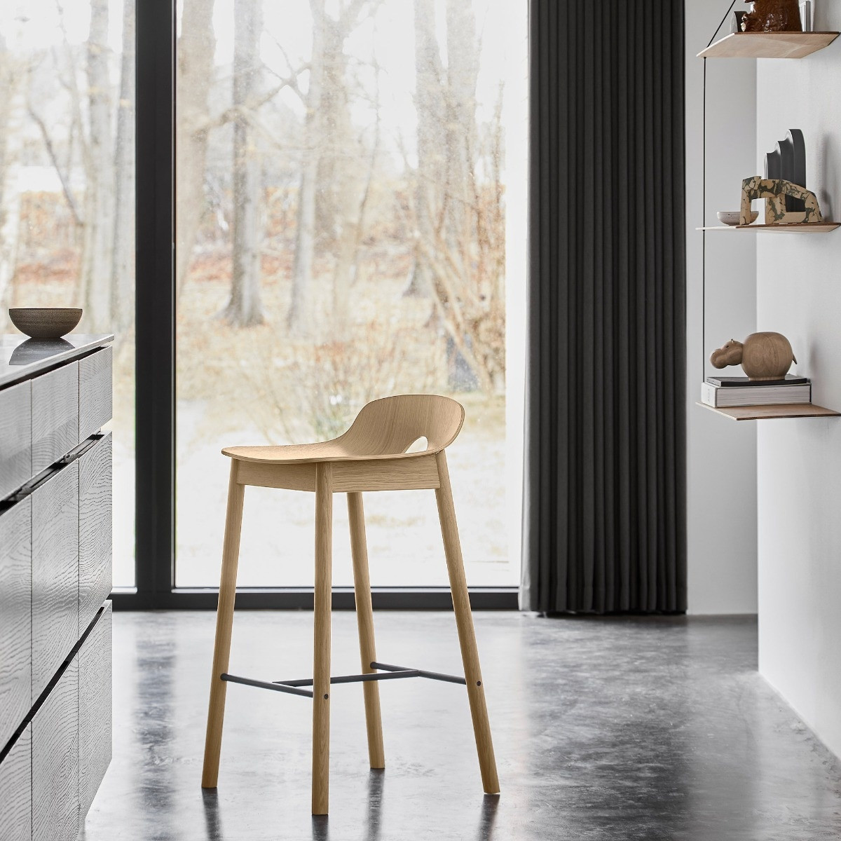 Woud Mono Counter Stool - Thumbnail 2