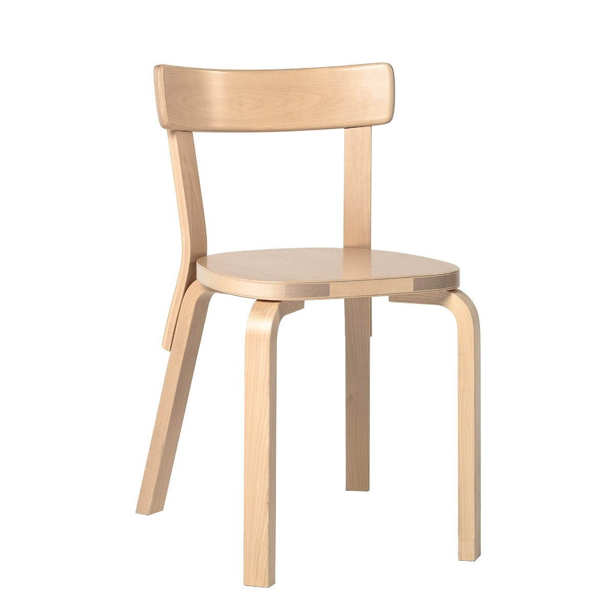 Buy Chair 69 by Alvar Aalto | Elegant Wooden Kitchen & Cafe Chair