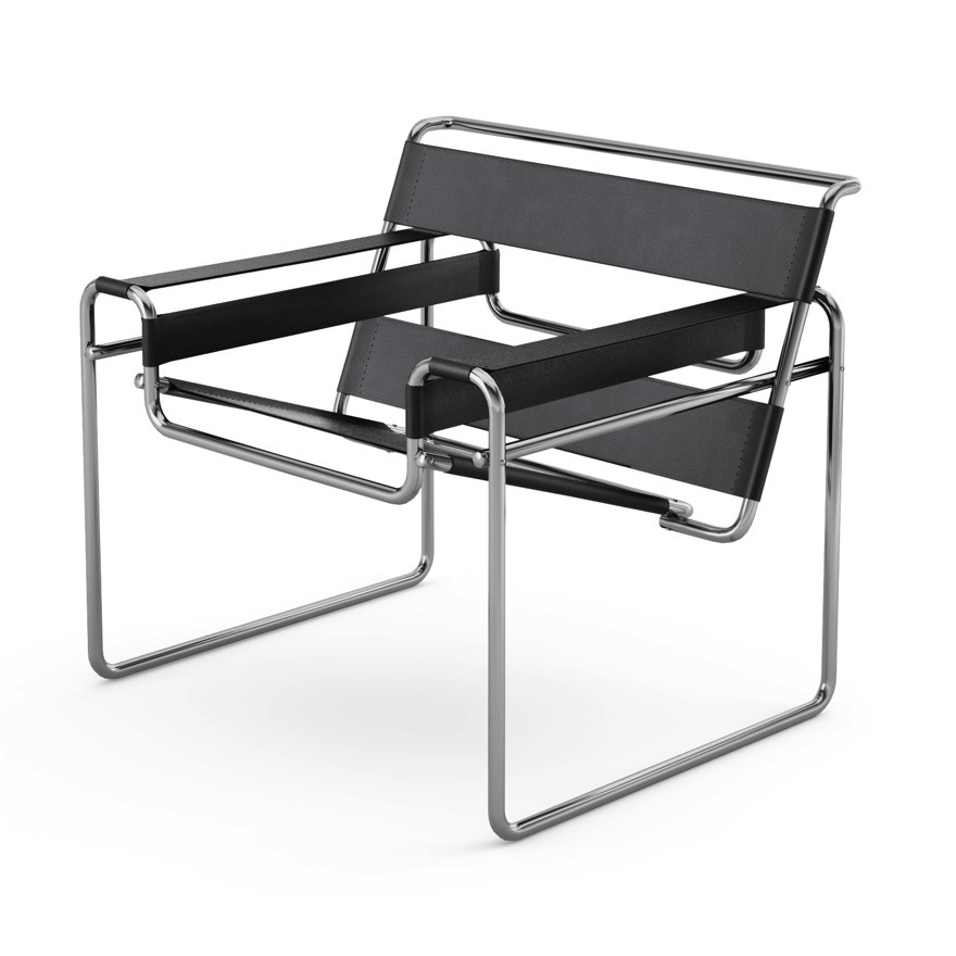 Wassily Chair by Marcel Breuer for Knoll - Thumbnail 2