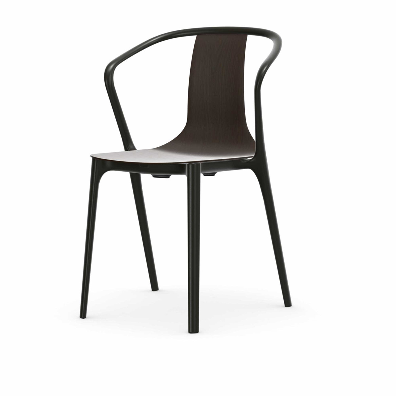 Belleville Wooden Armchair by Vitra | Sophisticated Design & Comfort