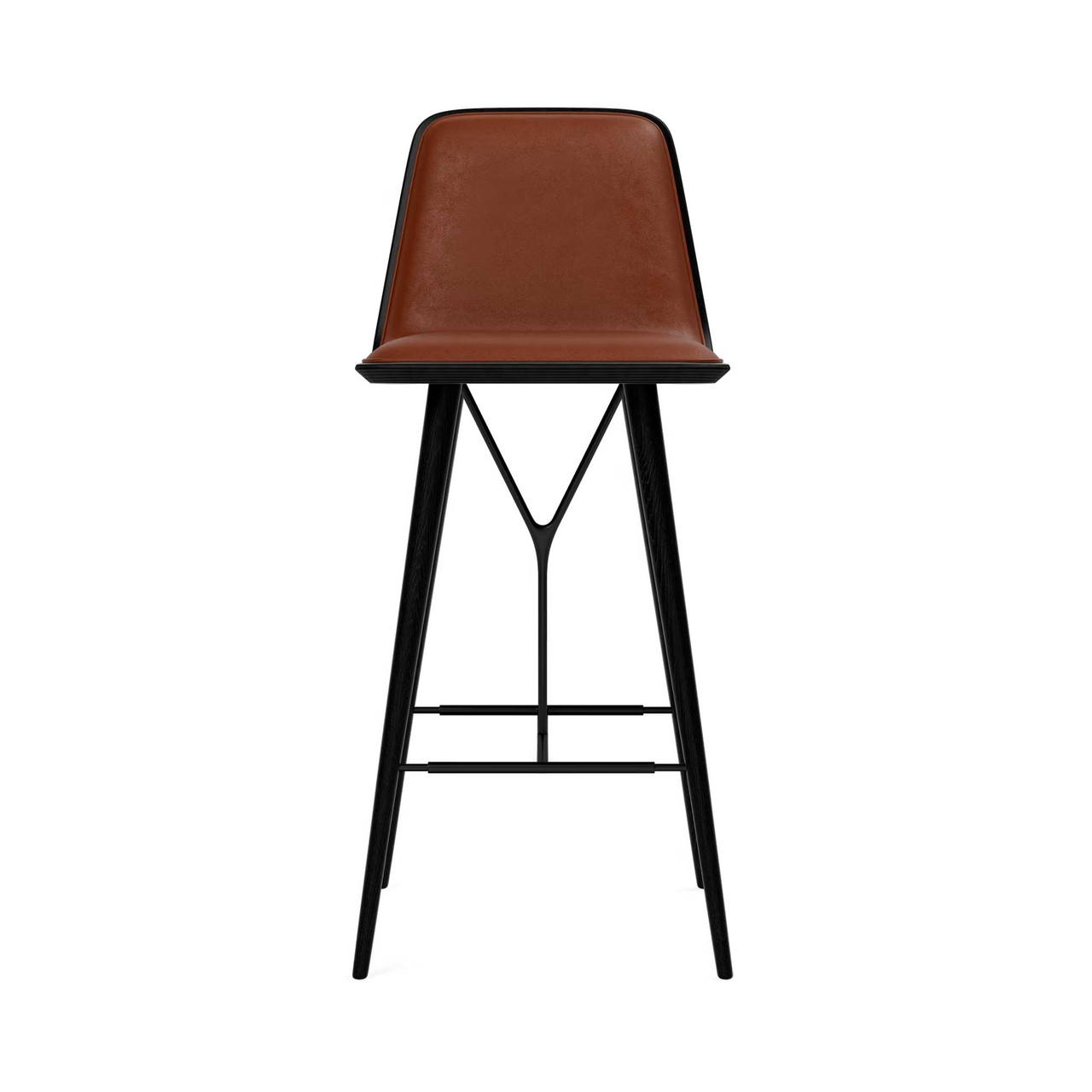 Spine Barstool with Back by Fredericia