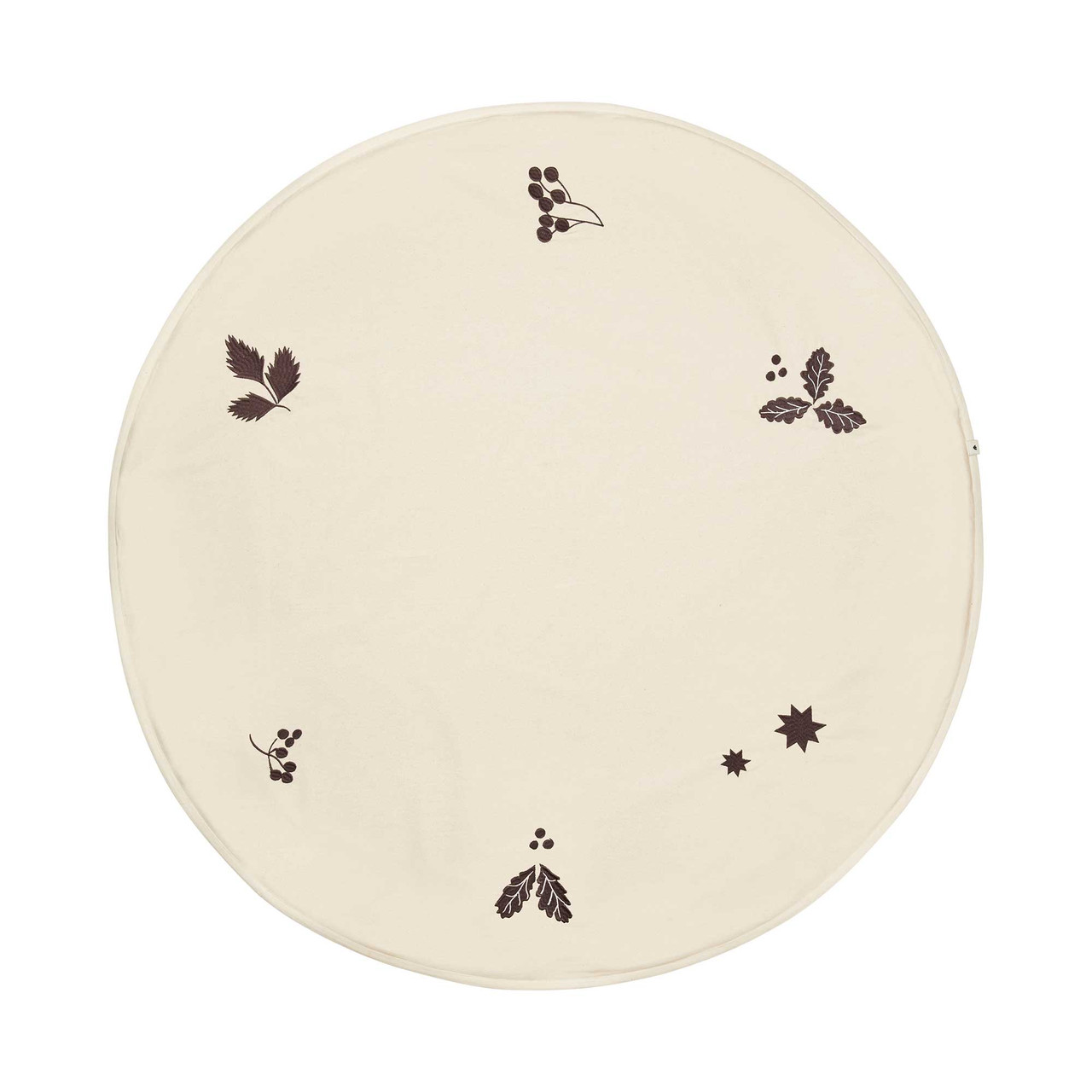 Oak Christmas Tree Round Blanket by ferm LIVING