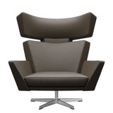 Oksen™ Lounge Chair by Fritz Hansen - front view