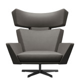 Oksen™ Lounge Chair by Fritz Hansen - front view