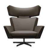 Oksen™ Lounge Chair by Fritz Hansen - front view