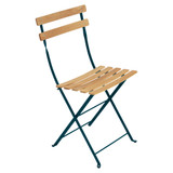 Bistro Natural Folding Chair–Set of Two