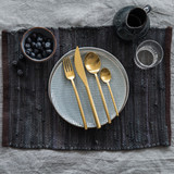 Due Ice Oro Flatware Collection