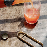 Ripple Glasses–Set of Four by Ferm Living - front view