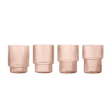 Ripple Glasses–Set of Four by Ferm Living - front view