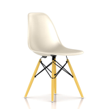 Eames® Molded Fiberglass Side Chair - Wood Dowel Base