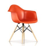 Eames® Molded Fiberglass Armchair - Wood Dowel Base