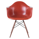 Eames® Molded Fiberglass Armchair - Wood Dowel Base