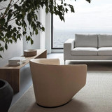 U Turn Chair in modern living room setting.