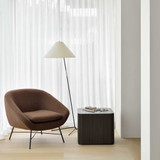 Barrow Lounge Chair by Ethnicraft - front view