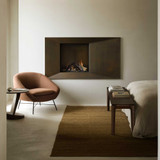 Barrow Lounge Chair by Ethnicraft - front view
