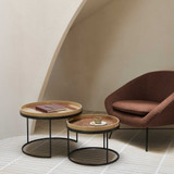Barrow Lounge Chair by Ethnicraft - front view