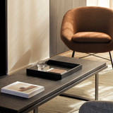 Barrow Lounge Chair by Ethnicraft - front view