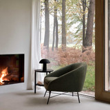 Barrow Lounge Chair by Ethnicraft - front view