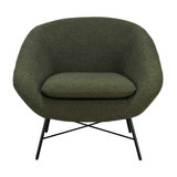 Barrow Lounge Chair by Ethnicraft - front view