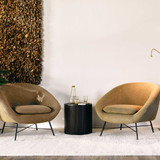 Barrow Lounge Chair by Ethnicraft - front view