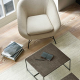 Barrow Lounge Chair by Ethnicraft - front view