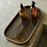 Bronze Organic Rectangular Valet Tray