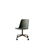 HW21 Rely Swivel Chair with Casters by &Tradition - front view