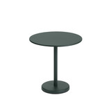 Linear Steel Round Cafe Table