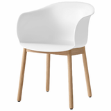 JH30 Elefy Dining Armchair with Wooden Base