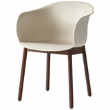 JH30 Elefy Dining Armchair with Wooden Base