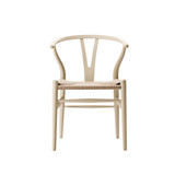 CH24 Ilse Crawford Soft Wishbone Chair by Carl Hansen - front view