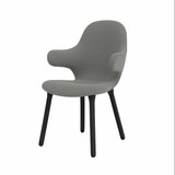 JH1 Catch Upholstered Dining Chair with Wooden Base