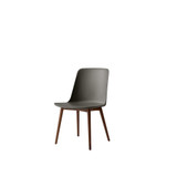 HW71 Rely Dining Chair with Wooden Base by &Tradition - front view