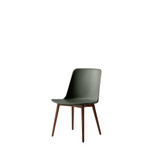 HW71 Rely Dining Chair with Wooden Base by &Tradition - front view