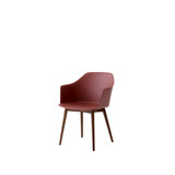 HW76 Rely Dining Armchair with Wooden Base by &Tradition - front view