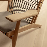 Web Chair by PP Møbler - front view