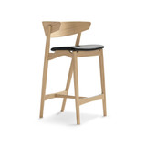 No. 7 Counter Chair with Upholstered Seat