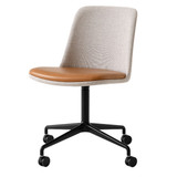 HW22 - HW25 Rely Upholstered Swivel Chair with Casters