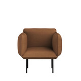 Nakki Lounge Chair by Woud - front view