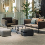 Nakki Lounge Chair by Woud - front view