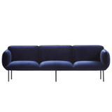 Nakki Sofa by Woud - front view