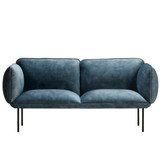 Nakki Sofa by Woud - front view