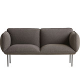 Nakki Sofa by Woud - front view