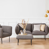 Nakki Sofa by Woud - front view