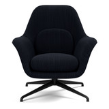 Swoon Swivel Petit Lounge Chair by Fredericia - front view