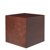 Burl Cube Side Table by Ferm Living - front view