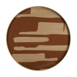 Second Nature Round Tray by Ethnicraft - front view