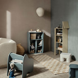 Check Wool Jute Runner