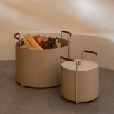 Port Kindling + Ash Bucket by Ferm Living - front view
