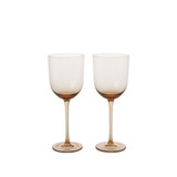 Host White Wine Glasses–Set of Two by ferm LIVING - front view